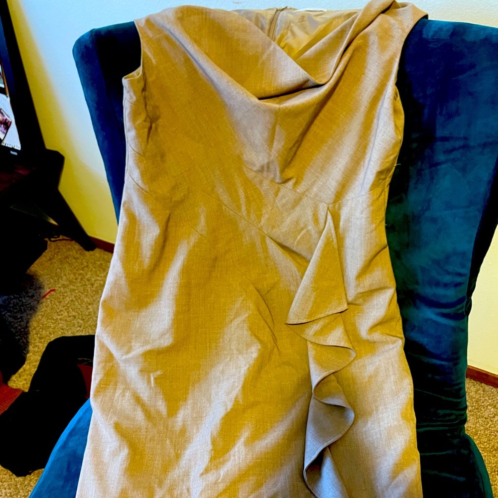 Calvin Klein ruffle dress